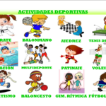 Actividades deportivas